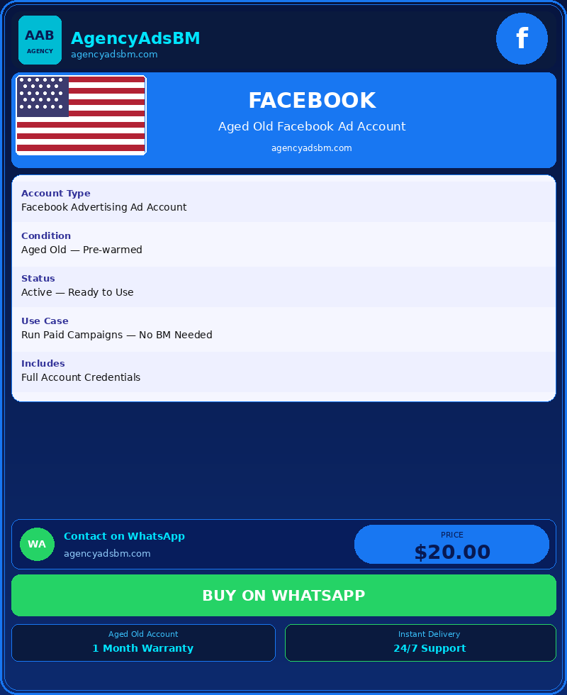 Buy Facebook Ad Account